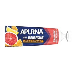 Pack of 5 long-distance citrus energy gels +2h of effort, including 1 free gel Apurna Bleu 35 g Pack of 5 long-distance citrus energy gels +2h of effort, including 1 free gel Apurna Bleu 35 g