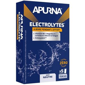 Batch of 2 neutral taste electrolytes Apurna Bleu 5 x 8 g Batch of 2 neutral taste electrolytes Apurna Bleu 5 x 8 g