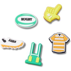 Jibbitz Crocs Rugby Champ (x5) Multicolore One size Jibbitz Crocs Rugby Champ (x5) Multicolore One size