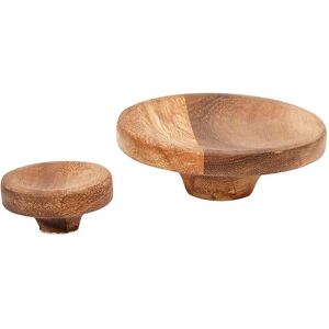 Set of 24 hooks Hubsch Interior Grain Marron 5x2,5/10x3,5 cm Set of 24 hooks Hubsch Interior Grain Marron 5x2,5/10x3,5 cm