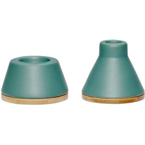 Candleholders Hubsch Interior Mix (x2) Vert 9x5/9x8 cm Candleholders Hubsch Interior Mix (x2) Vert 9x5/9x8 cm