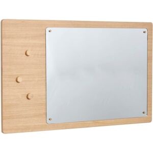 Magnetic mirror Hubsch Interior Split Beige 80x3x50 cm Magnetic mirror Hubsch Interior Split Beige 80x3x50 cm