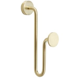 Hübsch Swing Hook - Modern Iron Brass Wall Mount Hübsch Swing Hook - Modern Iron Brass Wall Mount