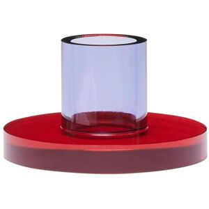 Candleholder Hubsch Interior Astra small Violet 7x3,5 cm Candleholder Hubsch Interior Astra small Violet 7x3,5 cm