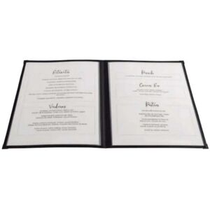 A4 dual save menu frame Lacor Noir A4 A4 dual save menu frame Lacor Noir A4