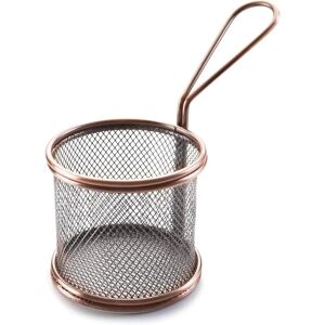 Mini round storage basket Lacor Gris 9x8 cm Mini round storage basket Lacor Gris 9x8 cm