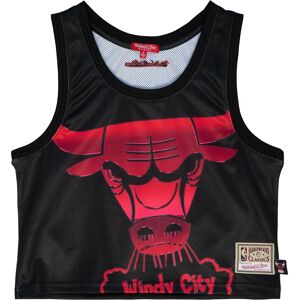 Mitchell & Ness Women's crop top Chicago Bulls Big Face 4.0 Noir L Mitchell & Ness Women's crop top Chicago Bulls Big Face 4.0 Noir L