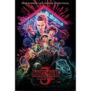 3d lenticular poster Pyramid Stranger Things Summer Of 85 Multicolore 4.5x25.5x20.5 cm 3d lenticular poster Pyramid Stranger Things Summer Of 85 Multicolore 4.5x25.5x20.5 cm