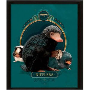 3d lenticular frame Pyramid Fantastic Beasts Nifflers Noir 20.5x4.5x25.5 cm 3d lenticular frame Pyramid Fantastic Beasts Nifflers Noir 20.5x4.5x25.5 cm