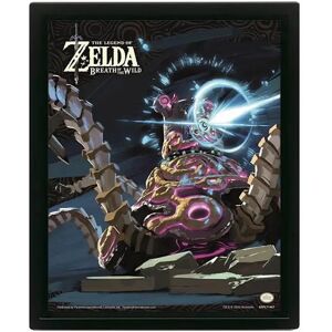 3d lenticular frame Pyramid Zelda Breath Of The Wild Guardian Multicolore 20.5x4.5x25.5 cm 3d lenticular frame Pyramid Zelda Breath Of The Wild Guardian Multicolore 20.5x4.5x25.5 cm