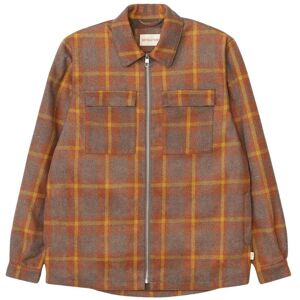 Lined overshirt Revolution Marron S Lined overshirt Revolution Marron S