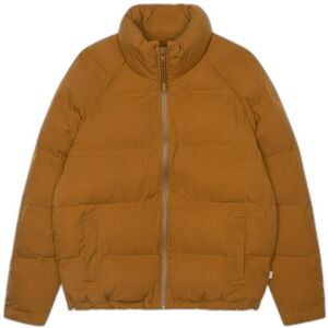 Puffer Jacket with collar and welt pockets Revolution Marron XL Puffer Jacket with collar and welt pockets Revolution Marron XL