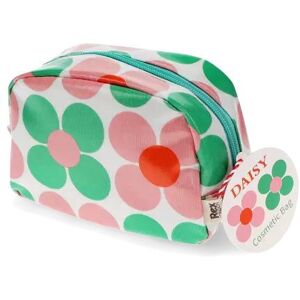 Women's make-up bag Rex London Pink and green Daisy Rose 13x5.5x13 cm Women's make-up bag Rex London Pink and green Daisy Rose 13x5.5x13 cm