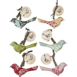 Hanging metal bird decoration Rex London Multicolore 2,0x12,0x11,0 Hanging metal bird decoration Rex London Multicolore 2,0x12,0x11,0