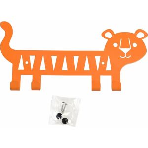 Metal wall hook Rex London Tigre Orange 2x29.5x15 cm Metal wall hook Rex London Tigre Orange 2x29.5x15 cm