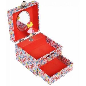 Musical jewelry box Rex London Tilde Blanc 10.5x10.5x8.5 cm Musical jewelry box Rex London Tilde Blanc 10.5x10.5x8.5 cm