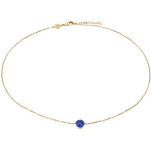 Lapis lazuli stone necklace for women Sloya Aurora Bleu 42/45 cm Lapis lazuli stone necklace for women Sloya Aurora Bleu 42/45 cm