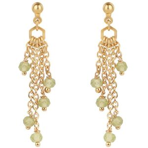 Peridot earrings for women Sloya Elyssa Vert 3,5x1,3 cm Peridot earrings for women Sloya Elyssa Vert 3,5x1,3 cm
