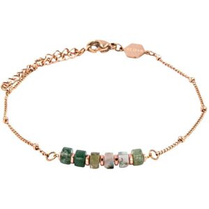 Aquatic Agate Stone Bracelet for Women Sloya Piana Vert 16,5/21,5 cm Aquatic Agate Stone Bracelet for Women Sloya Piana Vert 16,5/21,5 cm