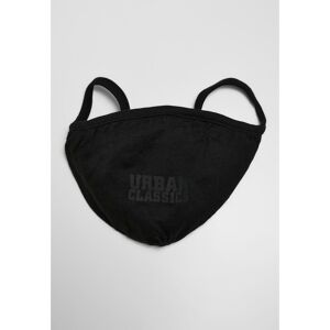 Masks Urban Classics logo print (2pcs) Noir One size Masks Urban Classics logo print (2pcs) Noir One size