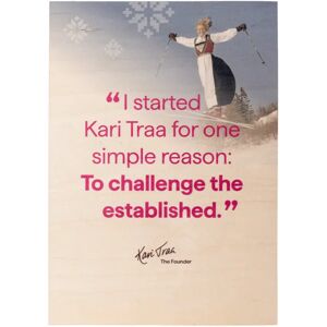 Poster woman Kari Traa Brand Story Beige TU Poster woman Kari Traa Brand Story Beige TU
