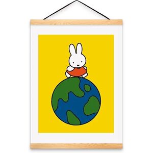 Poster miffy a2 Magic Touch of the Dutch Jaune 35x5 cm Poster miffy a2 Magic Touch of the Dutch Jaune 35x5 cm