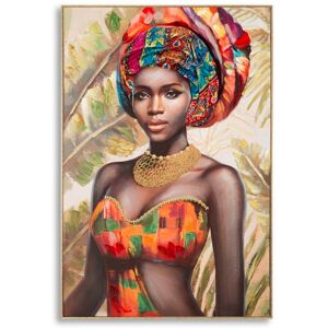 Framed canvas wall art Mauro Ferretti Deva Multicolore 82x4,5x122 cm Framed canvas wall art Mauro Ferretti Deva Multicolore 82x4,5x122 cm