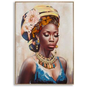 Mauro Ferretti -A- Canvas Painting - 102x72cm Multi-Color Mauro Ferretti -A- Canvas Painting - 102x72cm Multi-Color