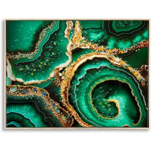 Framed canvas wall art Mauro Ferretti Laccato Smeraldy A Multicolore 82x4x62 cm Framed canvas wall art Mauro Ferretti Laccato Smeraldy A Multicolore 82x4x62 cm