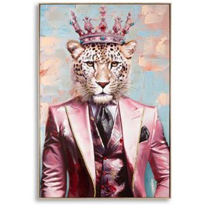 Framed canvas wall art Mauro Ferretti King Multicolore 82x4,5x122 cm Framed canvas wall art Mauro Ferretti King Multicolore 82x4,5x122 cm