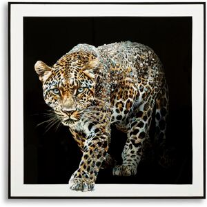 Framed canvas wall art Mauro Ferretti Laccato Giaguaro B Multicolore 82x4x82 cm Framed canvas wall art Mauro Ferretti Laccato Giaguaro B Multicolore 82x4x82 cm
