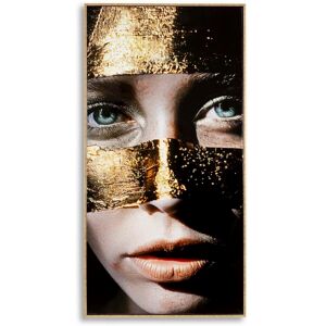 Framed canvas wall art Mauro Ferretti Laccato Nairobi B Multicolore 52x4x102 cm Framed canvas wall art Mauro Ferretti Laccato Nairobi B Multicolore 52x4x102 cm