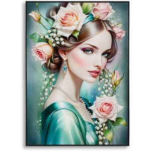 Framed canvas wall art Mauro Ferretti Laccato Fantasy A Multicolore 72x4x102 cm Framed canvas wall art Mauro Ferretti Laccato Fantasy A Multicolore 72x4x102 cm