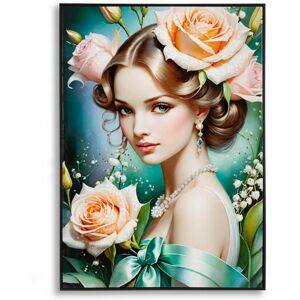 Framed canvas wall art Mauro Ferretti Laccato Fantasy B Multicolore 72x4x102 cm Framed canvas wall art Mauro Ferretti Laccato Fantasy B Multicolore 72x4x102 cm