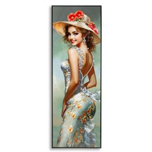 Framed canvas wall art Mauro Ferretti Laccato Elegant B Multicolore 52x4,5x152 cm Framed canvas wall art Mauro Ferretti Laccato Elegant B Multicolore 52x4,5x152 cm