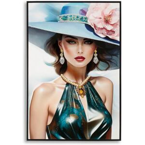 Framed canvas wall art Mauro Ferretti Laccato Pam A Multicolore 62x4x92 cm Framed canvas wall art Mauro Ferretti Laccato Pam A Multicolore 62x4x92 cm