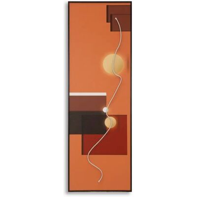 Decorative wall panel with LED Mauro Ferretti Abstract Multicolore 150x3,5x50 cm Decorative wall panel with LED Mauro Ferretti Abstract Multicolore 150x3,5x50 cm