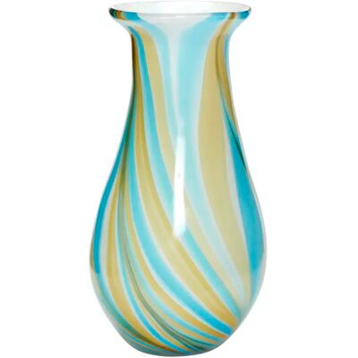 Hübsch Model 30cm Multicolored Glass Vase - Vase Hübsch Model 30cm Multicolored Glass Vase - Vase