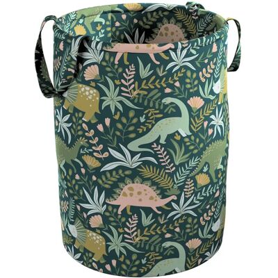 Tobi Toy Storage Basket - Green and Olive - Size 30x40cm Tobi Toy Storage Basket - Green and Olive - Size 30x40cm