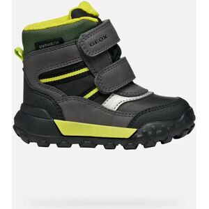 Baby boy winter boots Geox Trekkyup ABX Noir 20 Baby boy winter boots Geox Trekkyup ABX Noir 20