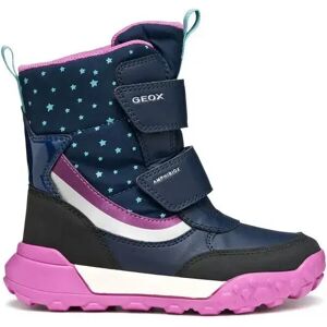 Winter boots with baby girl print Geox Trekkyup ABX Bleu 27 Winter boots with baby girl print Geox Trekkyup ABX Bleu 27