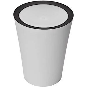 Waste garbage can Qualy Blanc 5 L Waste garbage can Qualy Blanc 5 L