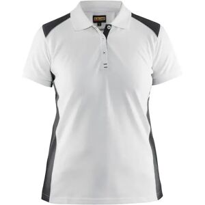 Blåkläder 3390 Dame Poloshirt - Hvid/Mørk Grå - Poloshirt Blåkläder 3390 Dame Poloshirt - Hvid/Mørk Grå - Poloshirt