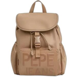 Pepe Jeans Gaetana Beige Backpack - Casual - Polyamide Pepe Jeans Gaetana Beige Backpack - Casual - Polyamide