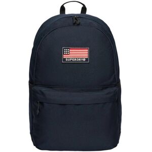 Classic women's patch backpack Superdry Montana Bleu One size Classic women's patch backpack Superdry Montana Bleu One size