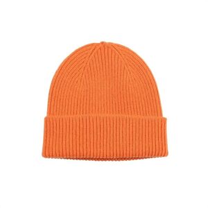 Wool hat Colorful Standard Merino burned orange Orange One size Wool hat Colorful Standard Merino burned orange Orange One size