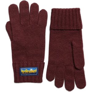 Women's wool blend gloves Superdry Radar Rouge M/L Women's wool blend gloves Superdry Radar Rouge M/L