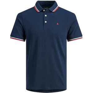 Polo shirt large size Jack & Jones Paulos Bleu 6XL Polo shirt large size Jack & Jones Paulos Bleu 6XL