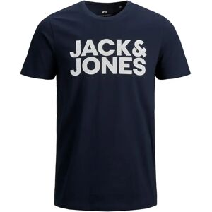 T-shirt large size Jack & Jones Corp Logo Bleu 3XL T-shirt large size Jack & Jones Corp Logo Bleu 3XL