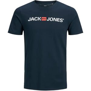 T-shirt large size Jack & Jones col ras-du-cou ecorp logo Bleu 4XL T-shirt large size Jack & Jones col ras-du-cou ecorp logo Bleu 4XL